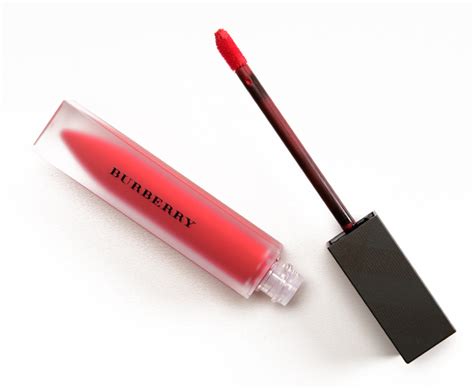 burberry liquid lip velvet military red|Burberry liquid lip velvet oxblood.